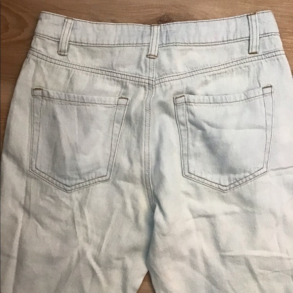 love, fire Distressed Bermuda Denim Shorts 7 - Picture 5 of 7